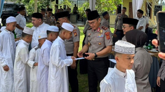 Kapolda Jambi Kunjungi Ponpes HSQ Muaro Jambi, Perkuat Sinergi dan Dukungan Pendidikan Keagamaan